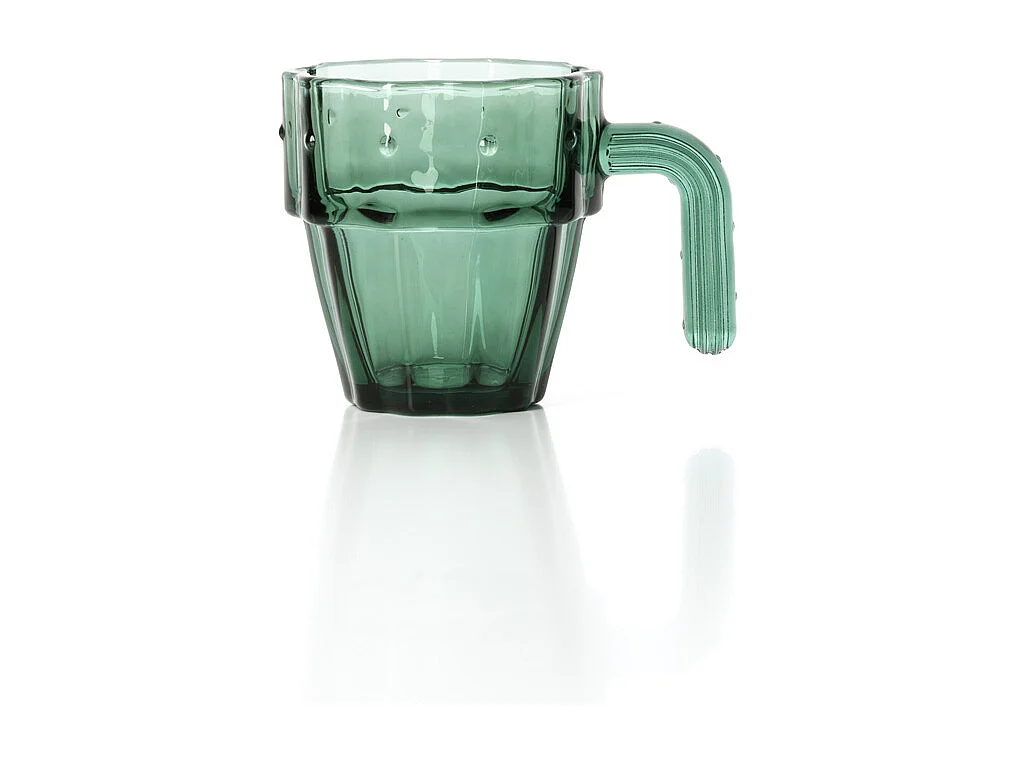 De Stack-a-Cactus Glazen - Groen - Set van 4