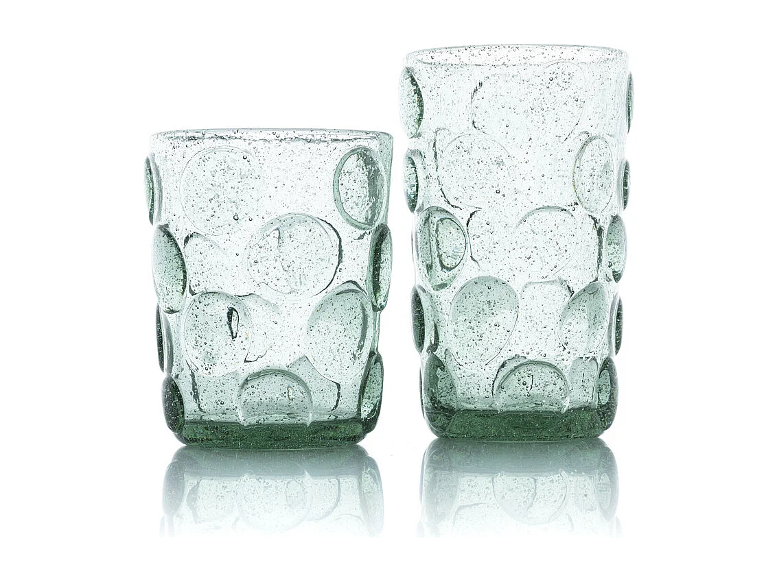 Le Verre D’Eau Frosted Dot - Aqua