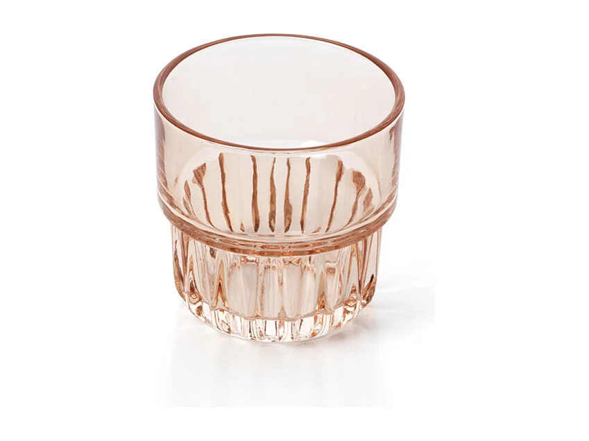 De Faceted Beker - Blush