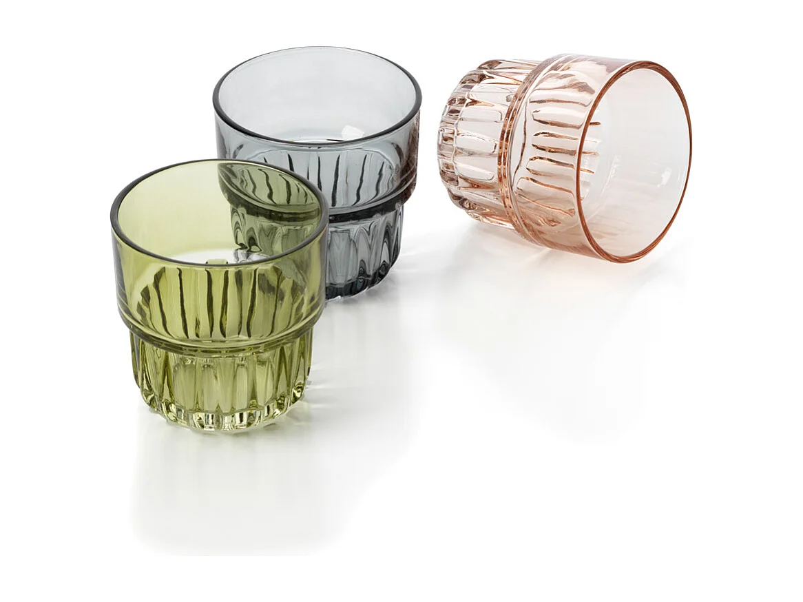 De Faceted Beker - Blush