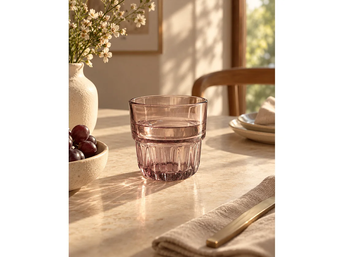 Le Gobelet Faceted - Blush