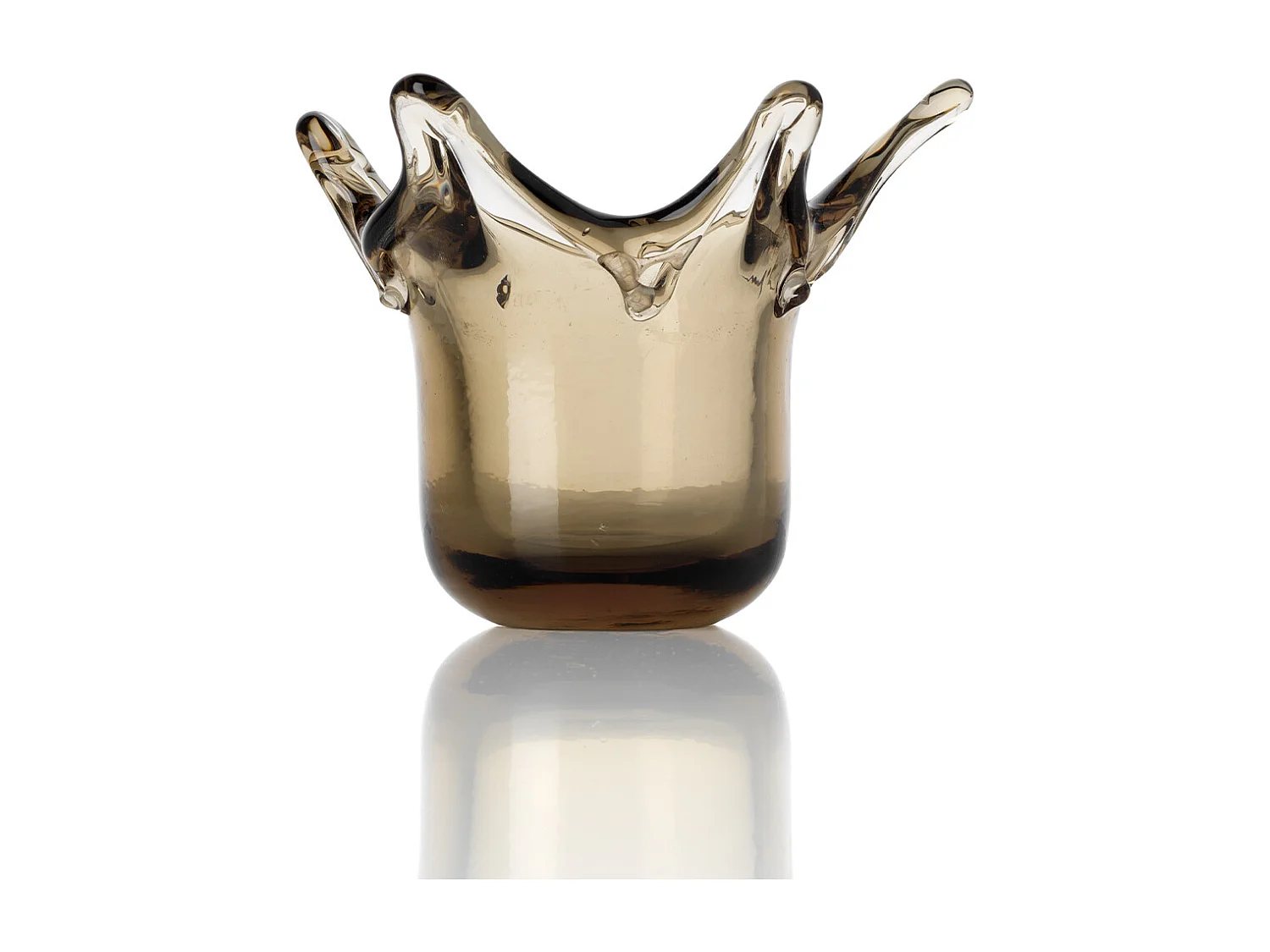 Il Portacandele Crown - Fumé