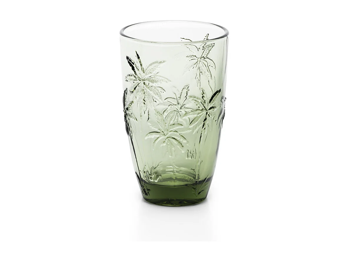 Het Palm Breeze Highball Glas - Groen