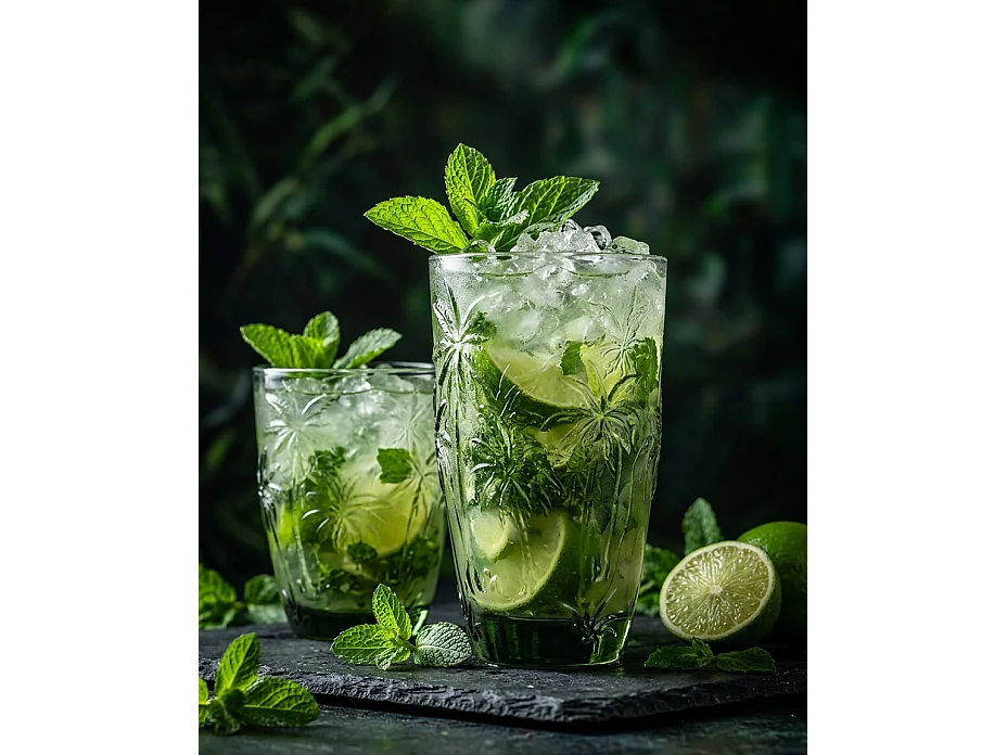 Het Palm Breeze Highball Glas - Groen