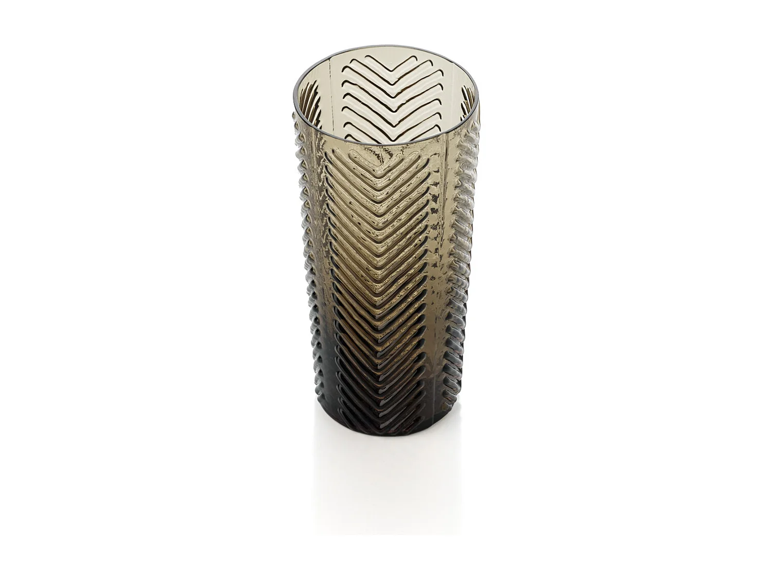 Le Verre Highball Herringbone - Fumé