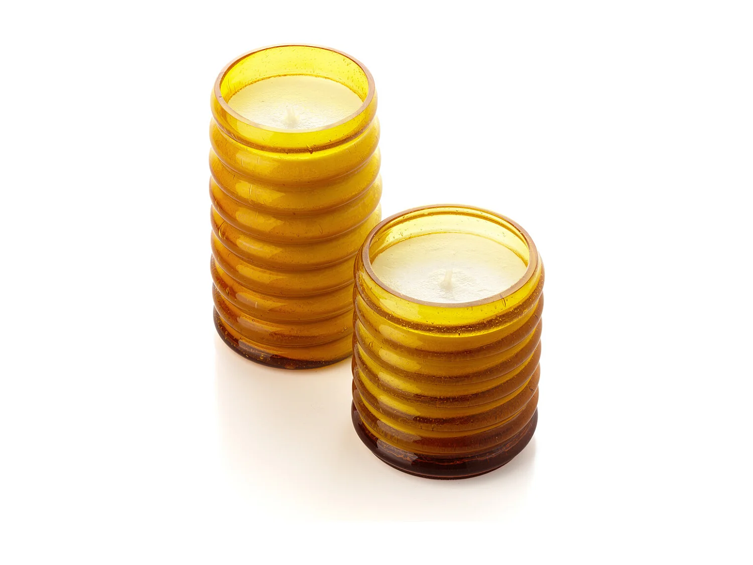 Le Pot à Bougie Golden Hive - Miel - Haut