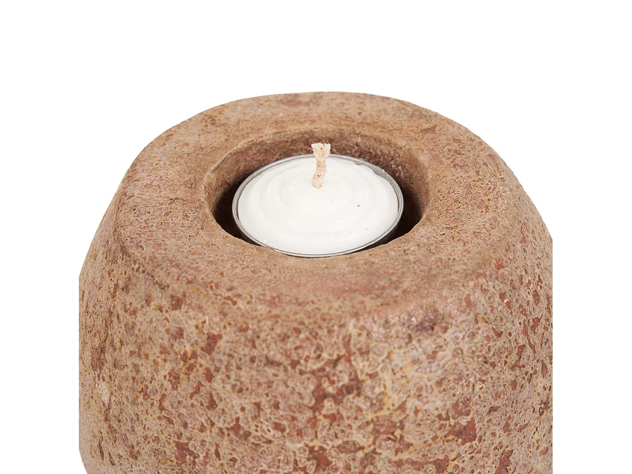 El Portavelas Cavestone - Marrón