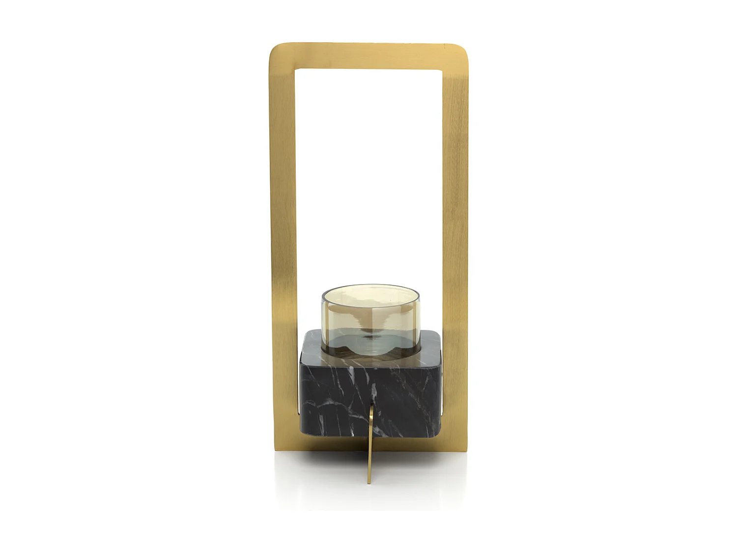 De Marbre d’Or Kandelaar - Goud Zwart - L