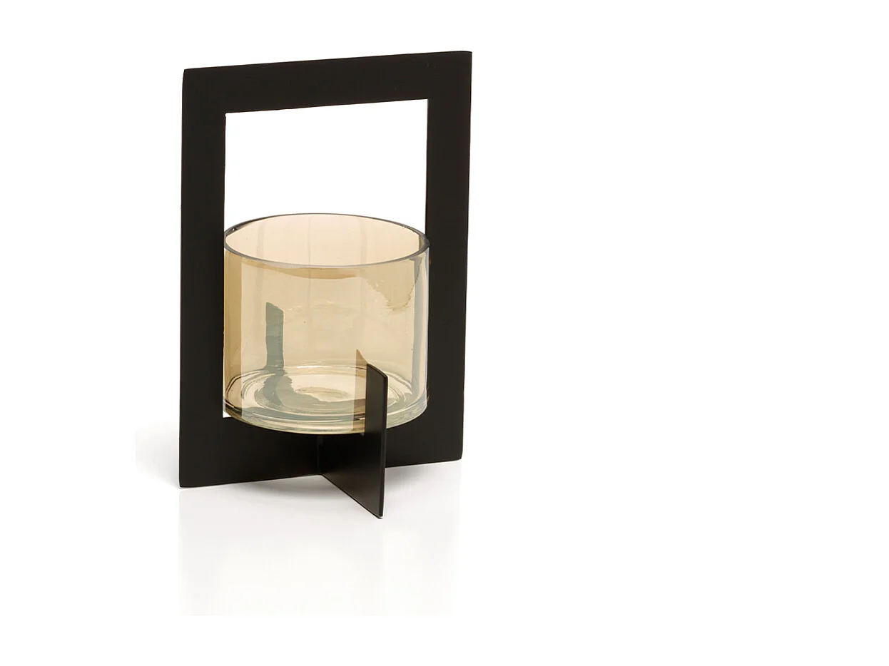 Le Photophore Hurricane Framed - Noir - M