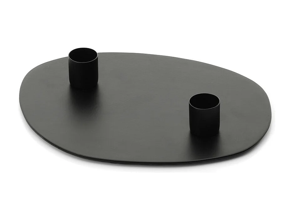 De Glowpad Kandelaar - Zwart - M