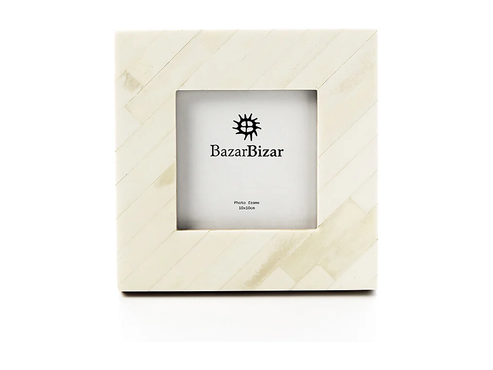 Het Nomad Ivory Frame - Crèmewit - 10x10