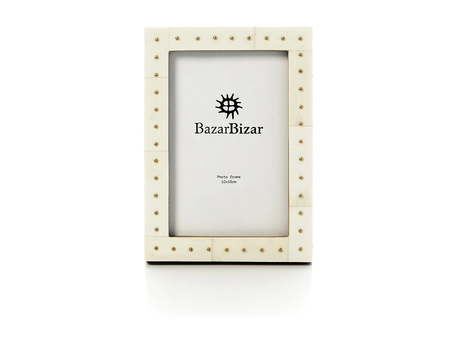 Der Boho Dot Rahmen - Creme - 10x15