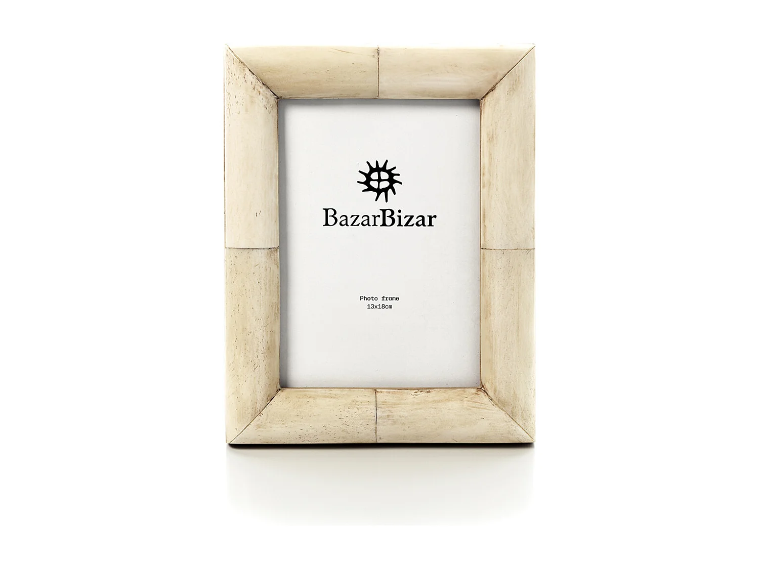 Das Wabi Bone Frame - Creme - 13x18