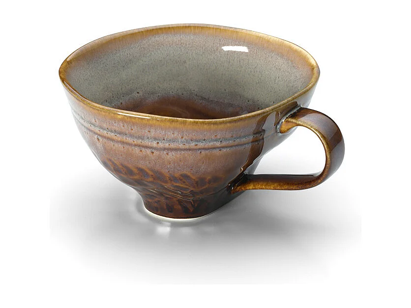 Die Smoked Horizon Tasse - Braun Grau - M