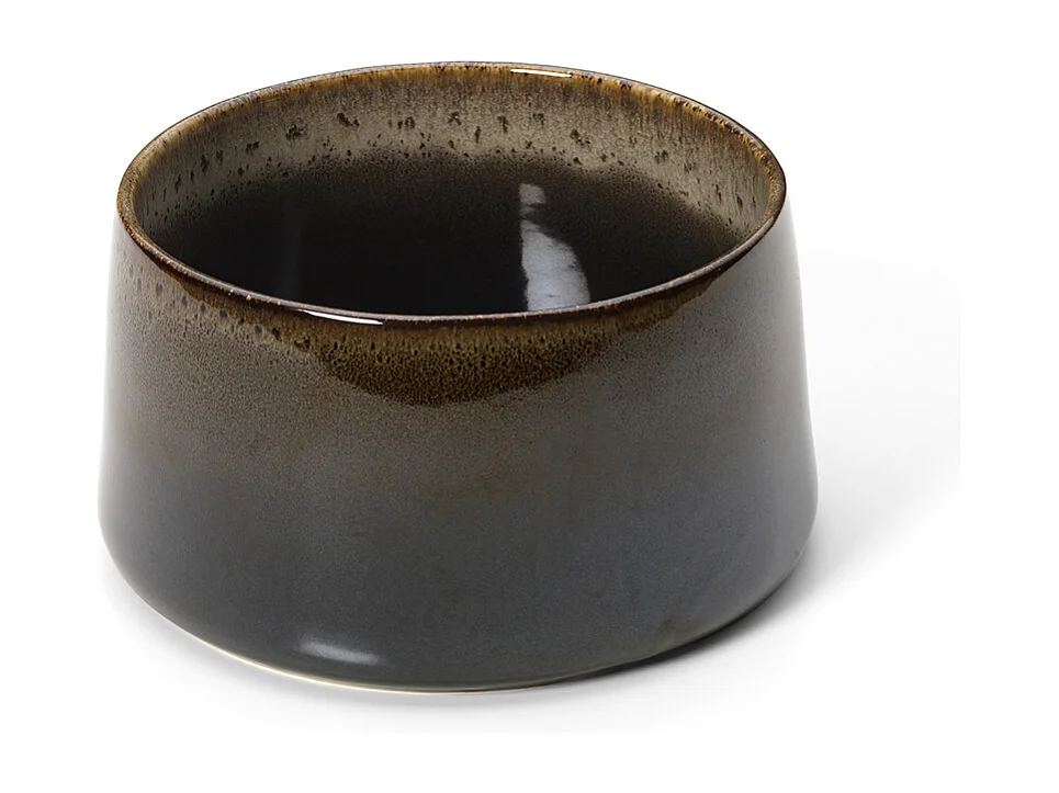 De Kyoto Kom - Donkerbruin Keramiek - L