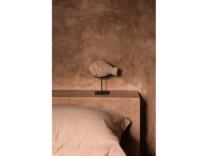 Le Fish Pierre Sur Support - S