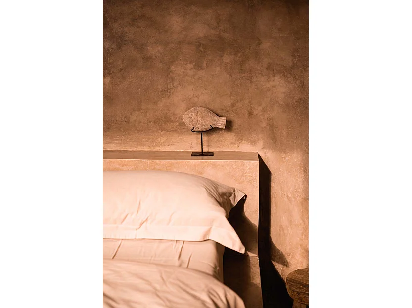 Le Fish Pierre Sur Support - S