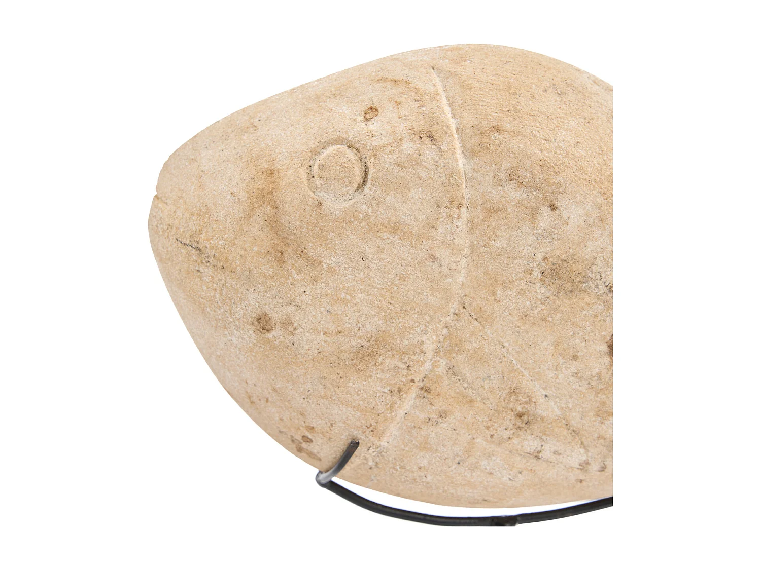 Le Fish Pierre Sur Support - S