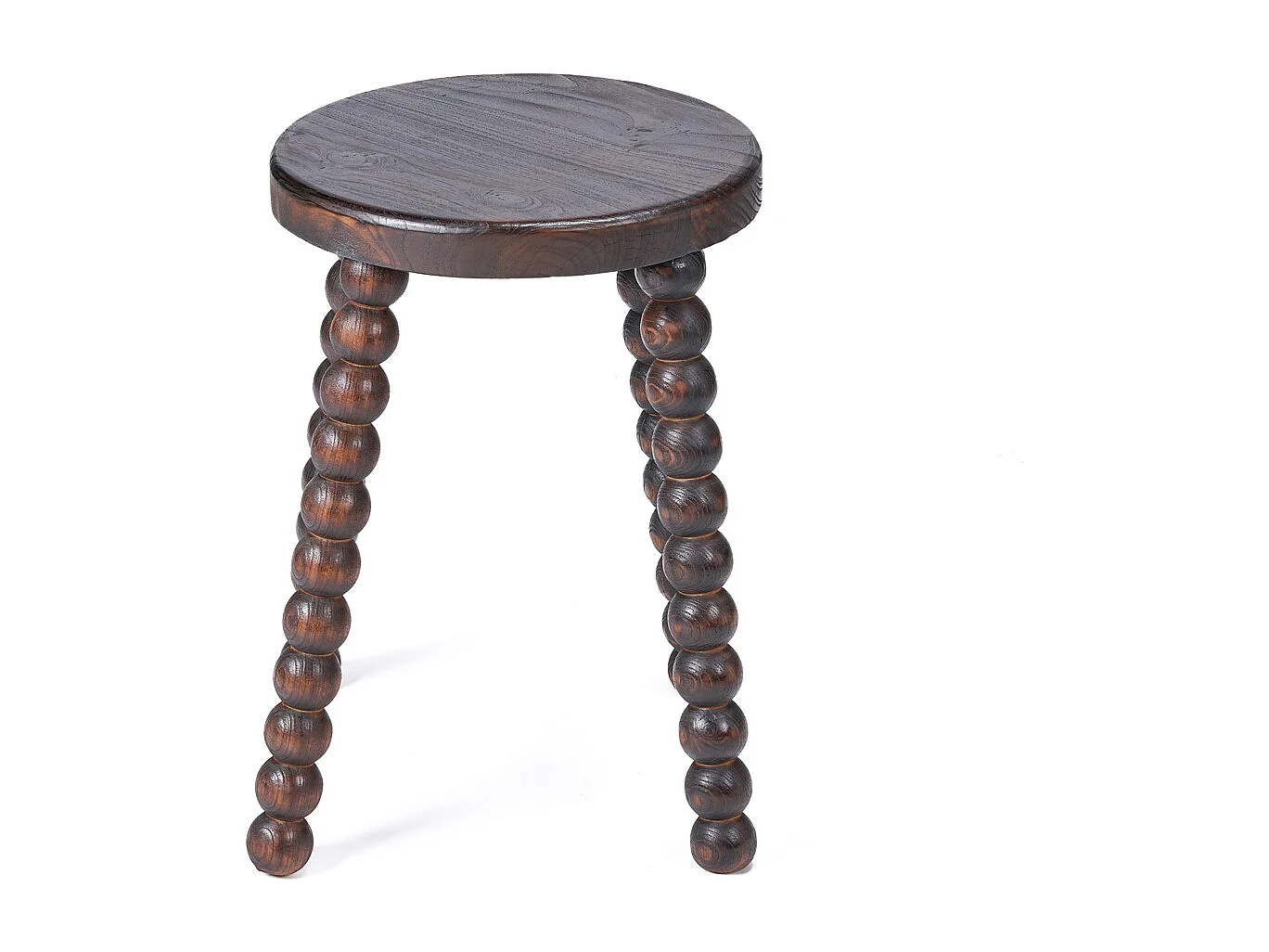 Der Dango Hocker - Dunkles Walnuss