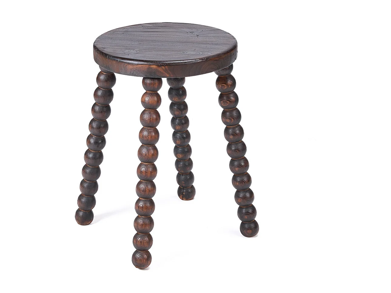 Der Dango Hocker - Dunkles Walnuss