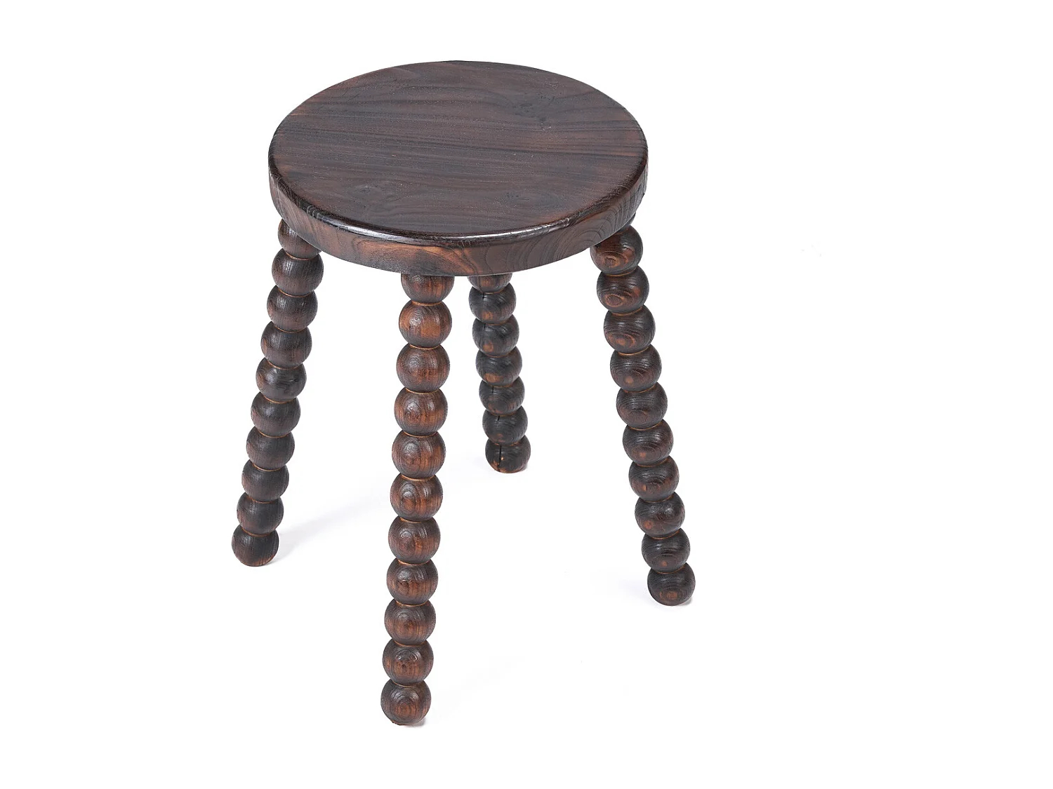 Der Dango Hocker - Dunkles Walnuss