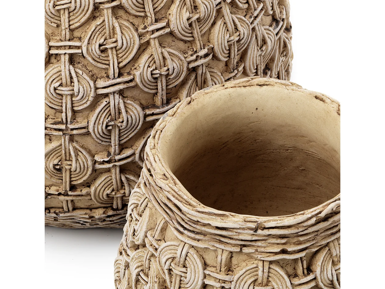 Le Cache-Pot En Béton Knot - M