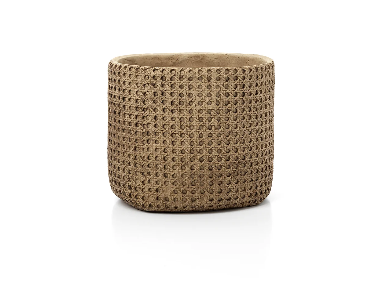 The RattanRock Planter - Natural - XL