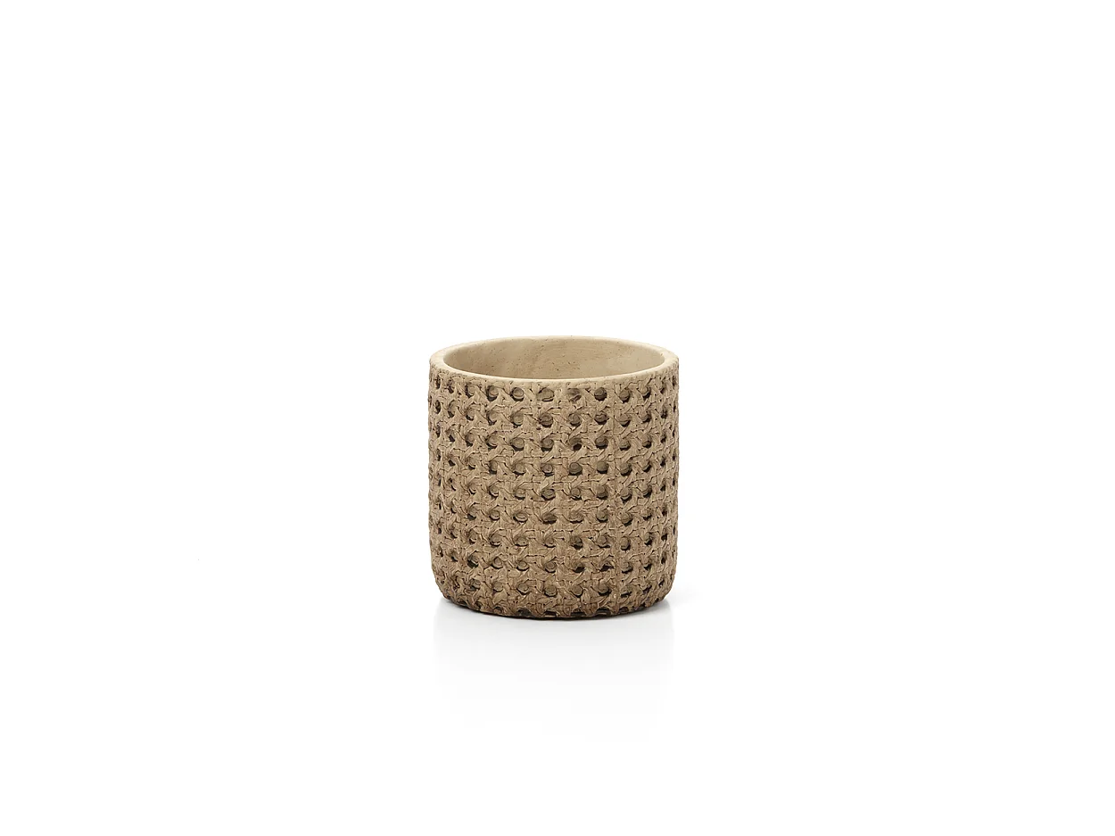 The RattanRock Planter - Natural - S