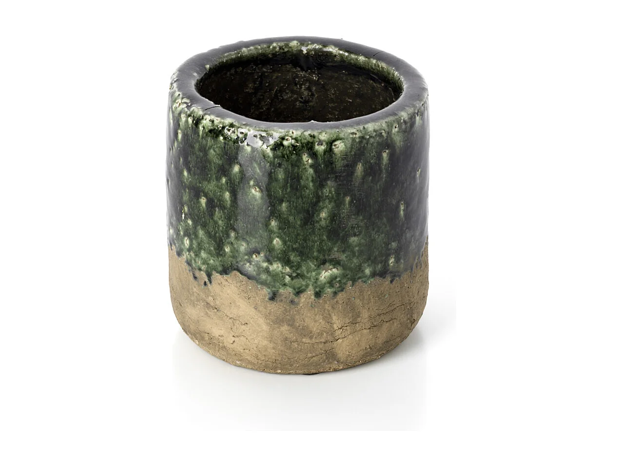 De Moss Plantenpot - Beton Groen - M