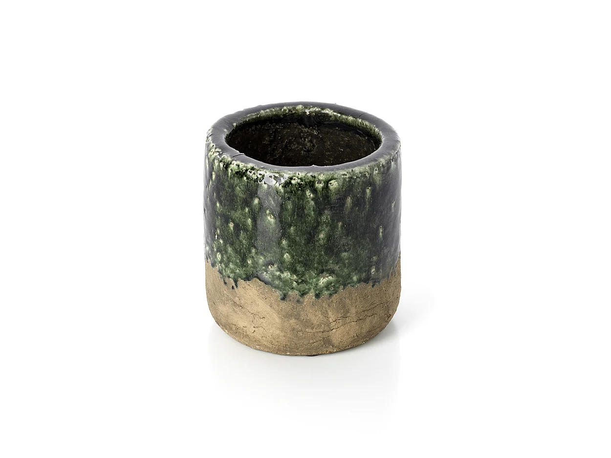 The Moss Planter - Concrete Green - M