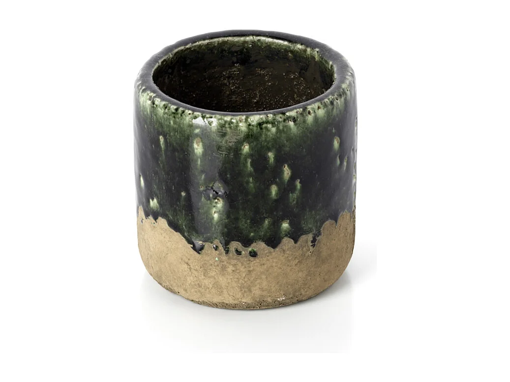 De Moss Plantenpot - Beton Groen - S