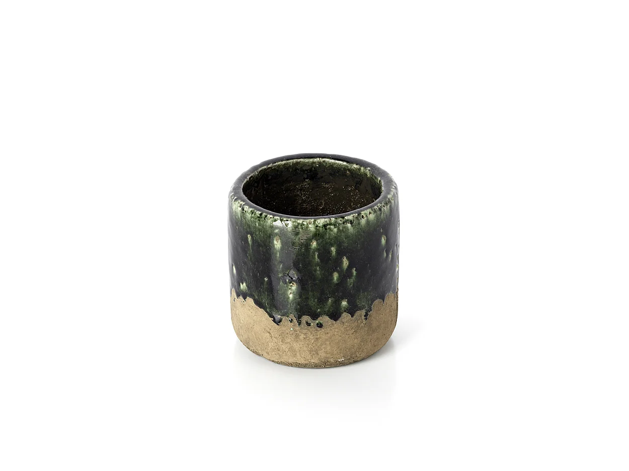 The Moss Planter -  Concrete Green - S