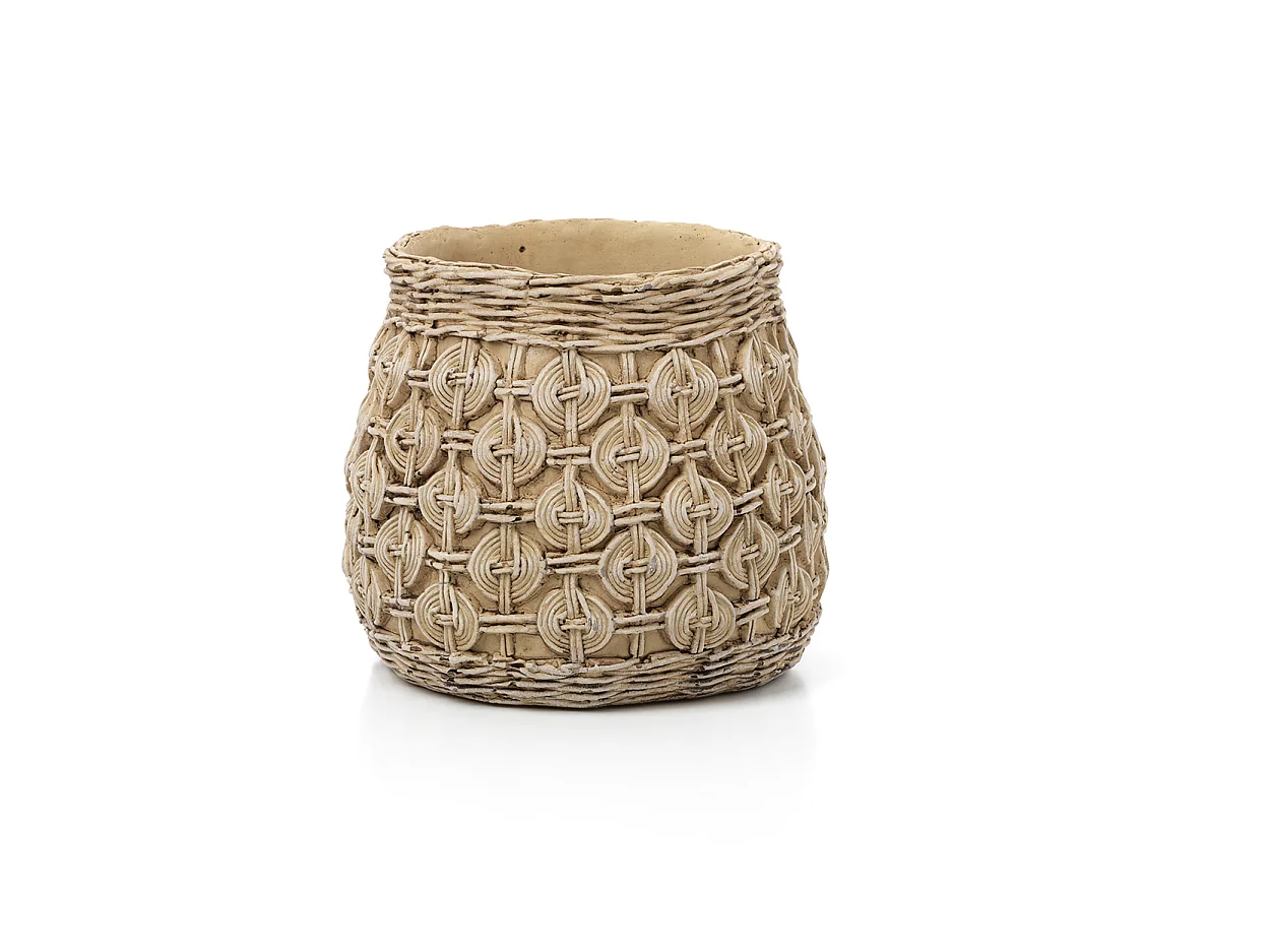 Le Cache-Pot En Béton Knot - L