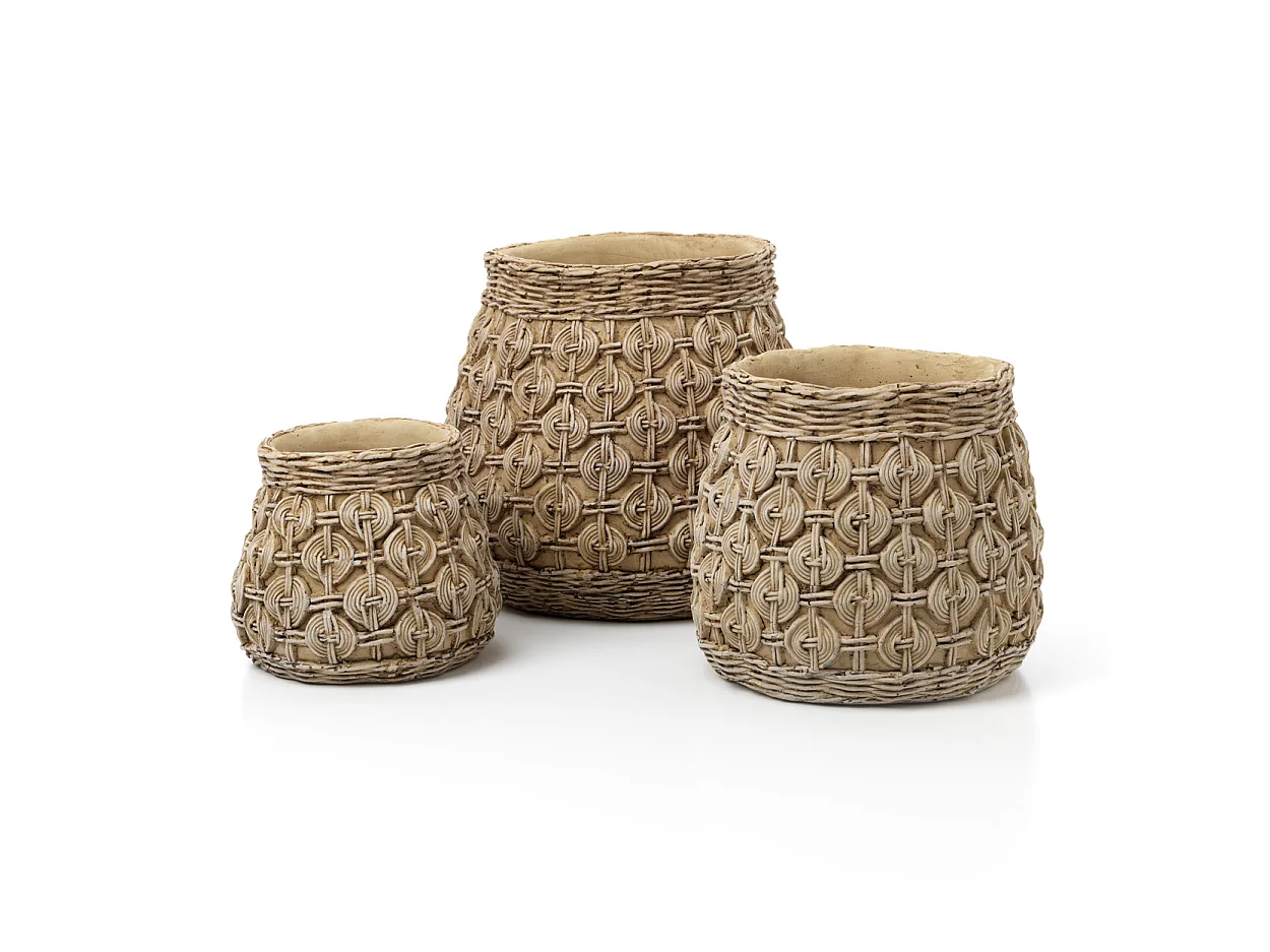 Le Cache-Pot En Béton Knot - L