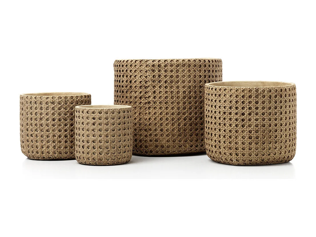 De RattanRock Plantenbak - Natuurlijk - M