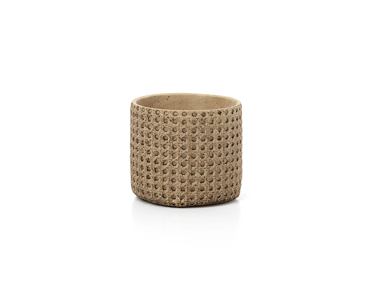 The RattanRock Planter - Natural - M