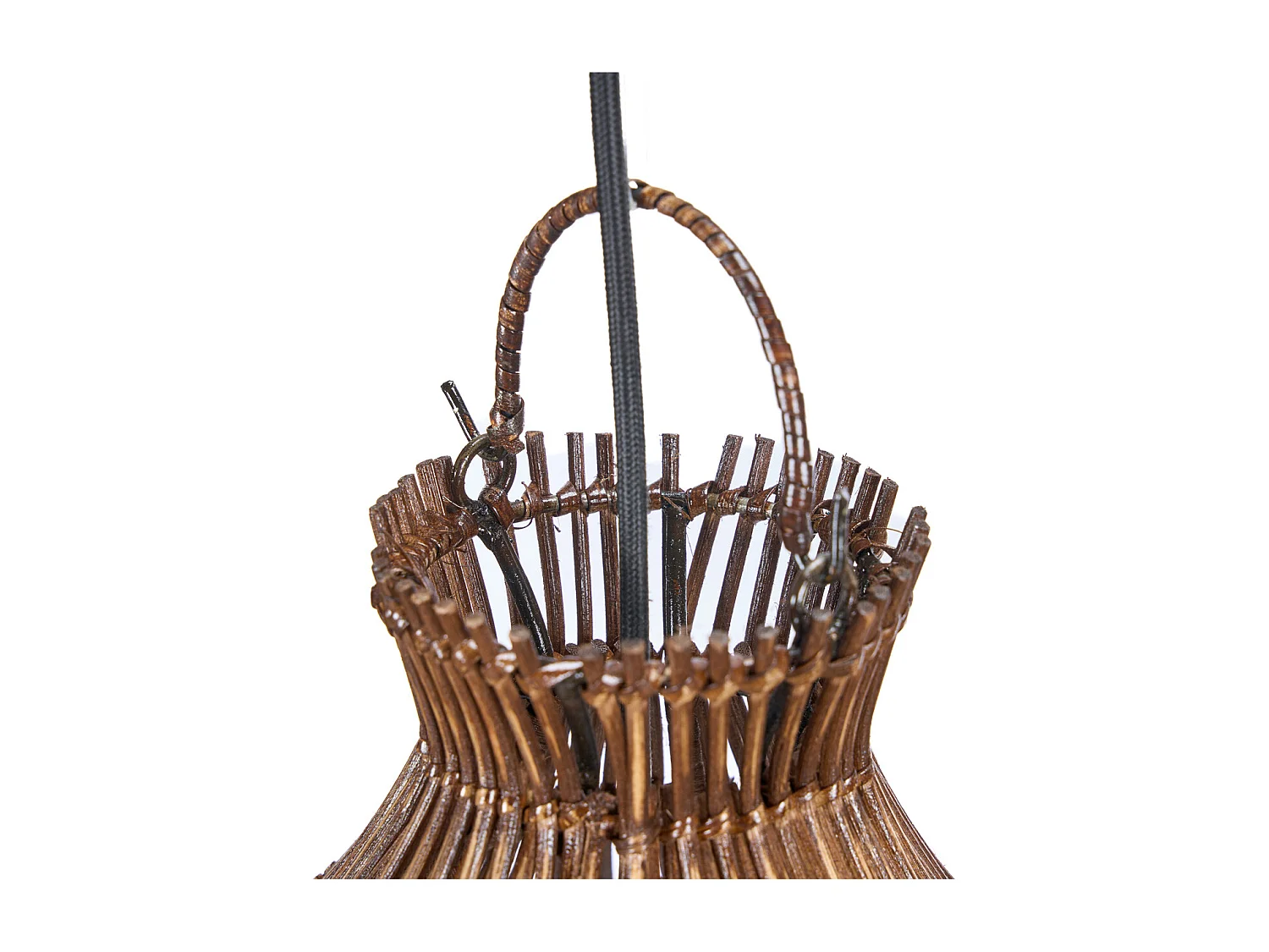 Die Desert Gourd Hängeleuchte - Dunkles Walnuss - L