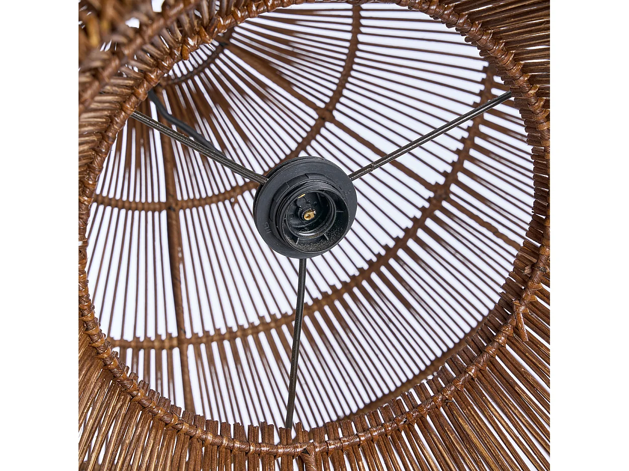 Die Desert Gourd Hängeleuchte - Dunkles Walnuss - L