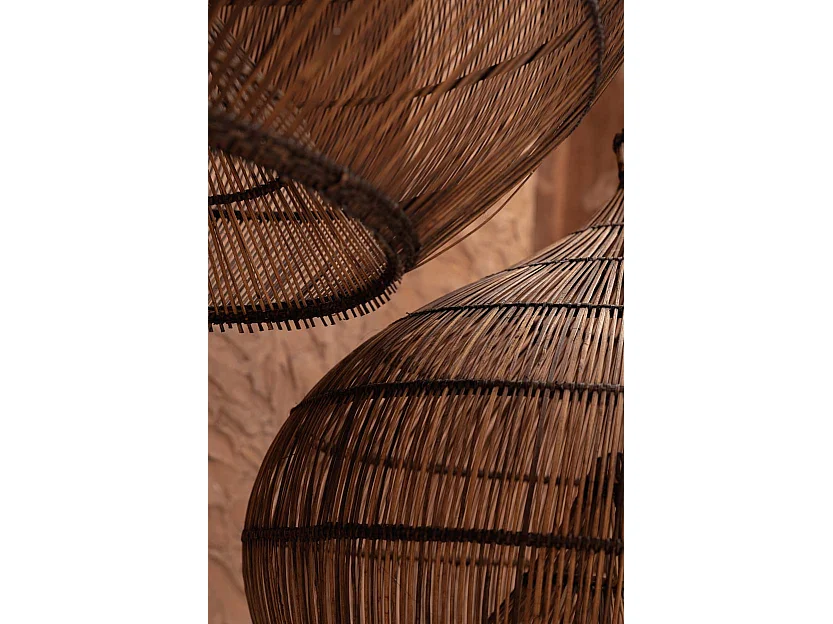 Le Luminaire Suspendu Desert Gourd - Noyer Foncé - L