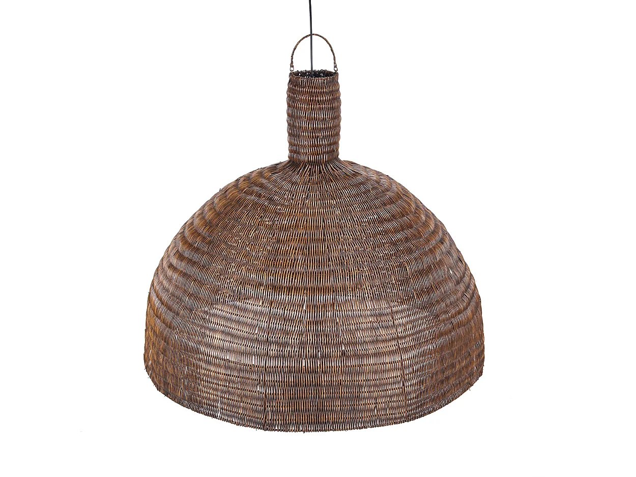 La Suspension Dôme - Noyer Foncé - XL