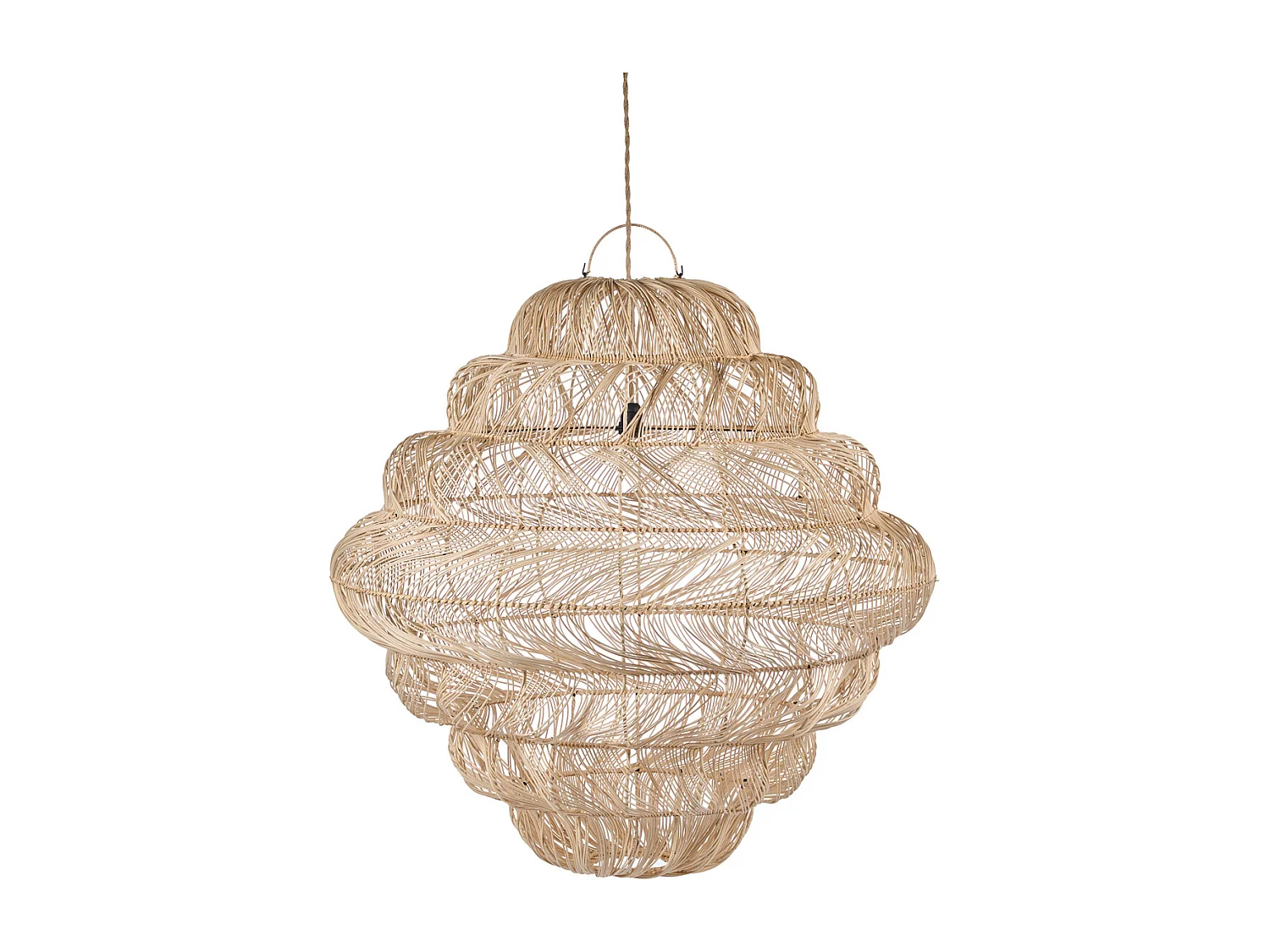 Die Aurora Puff Hängeleuchte - Natur - XL