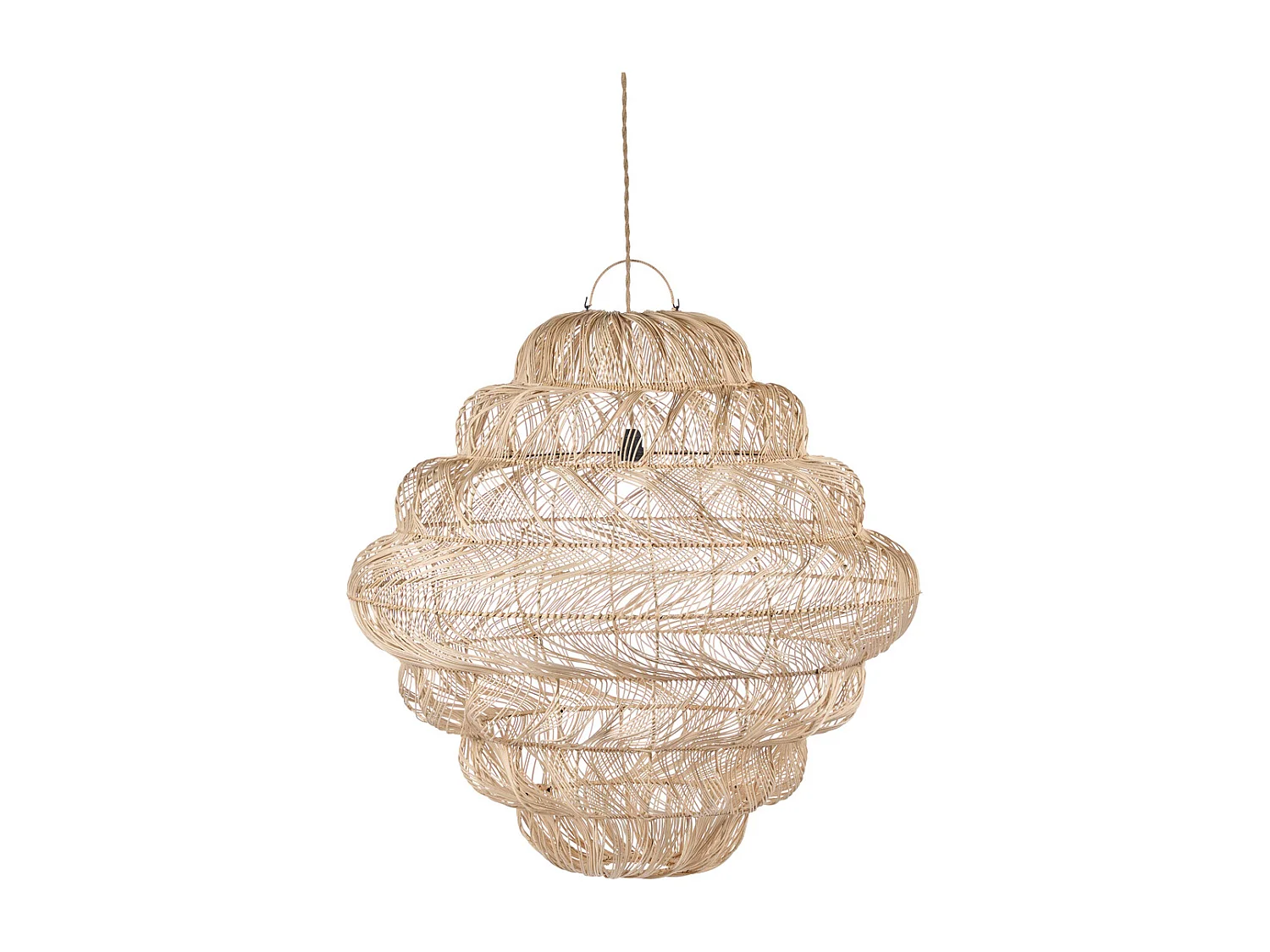 Die Aurora Puff Hängeleuchte - Natur - XL