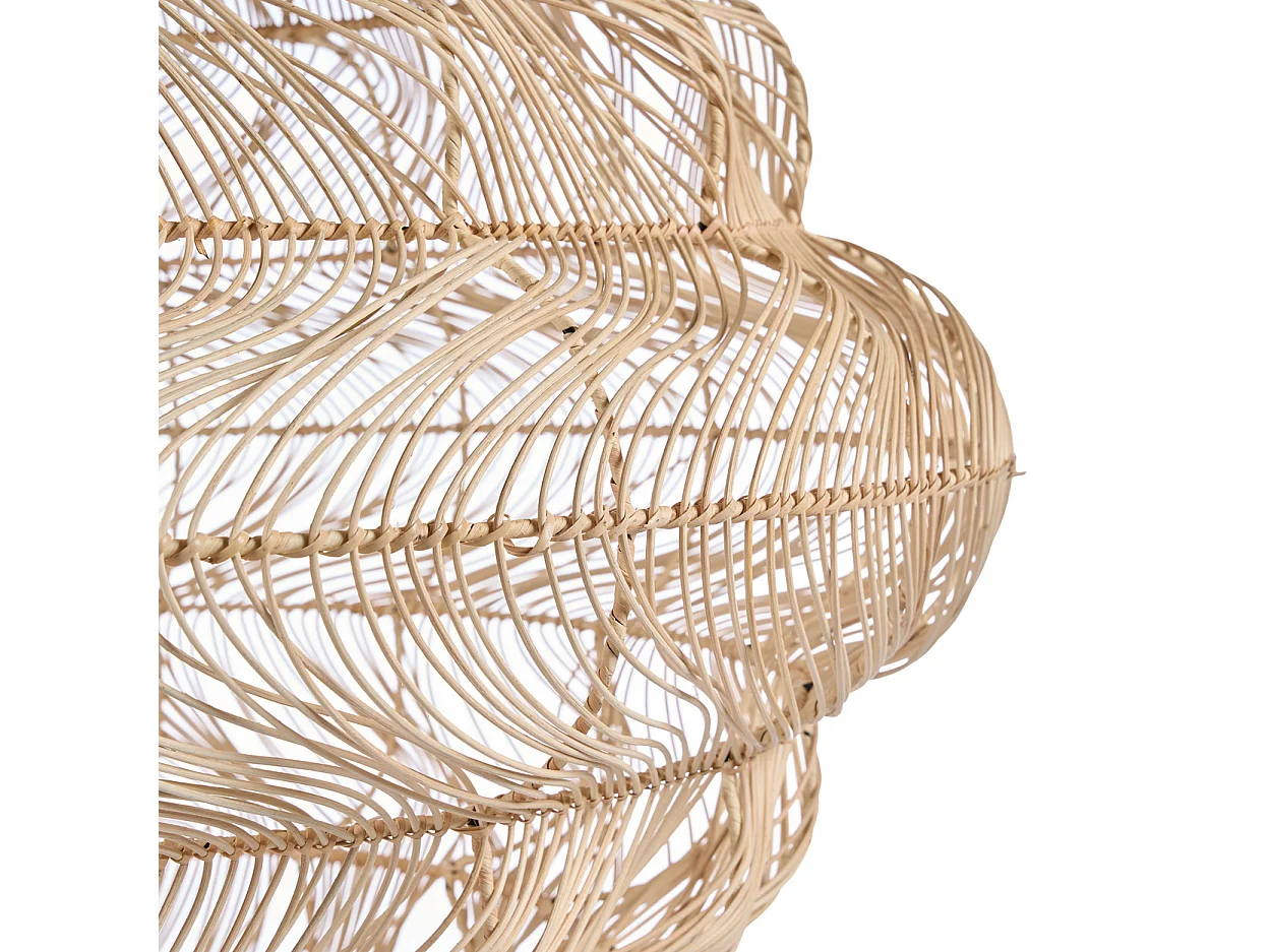 Die Aurora Puff Hängeleuchte - Natur - XL