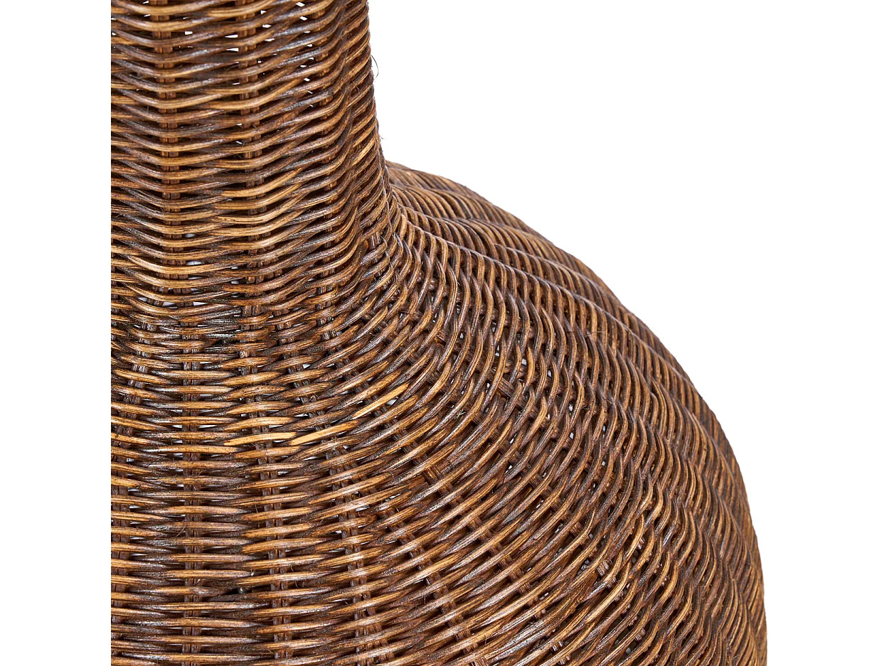 Die Amphora Hängeleuchte - Dunkel Nussbaum - XXL