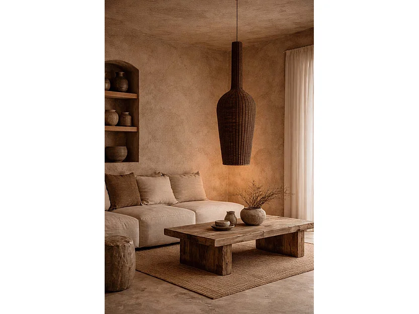 La Suspension Amphora - Noyer Foncé - XXL