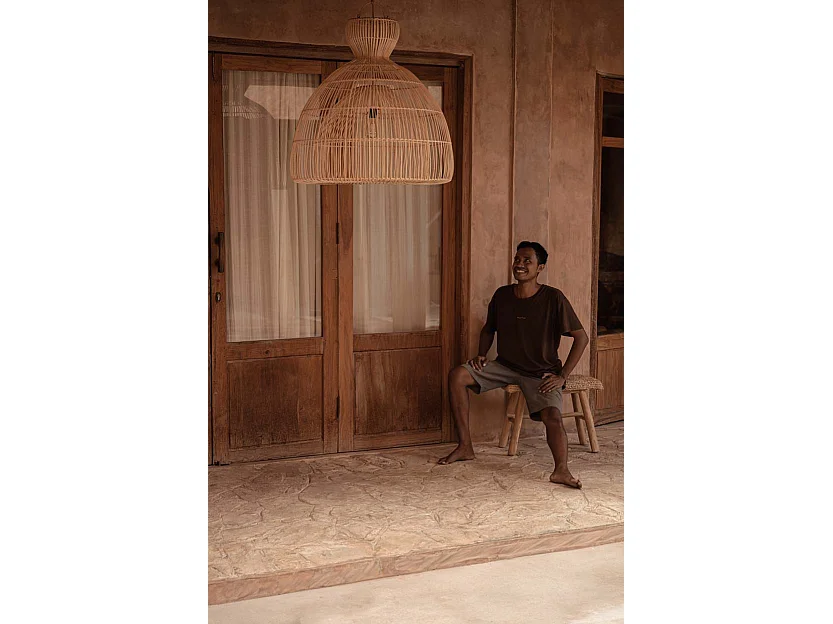 Die Matcha Whisk Hängeleuchte - Natur - L