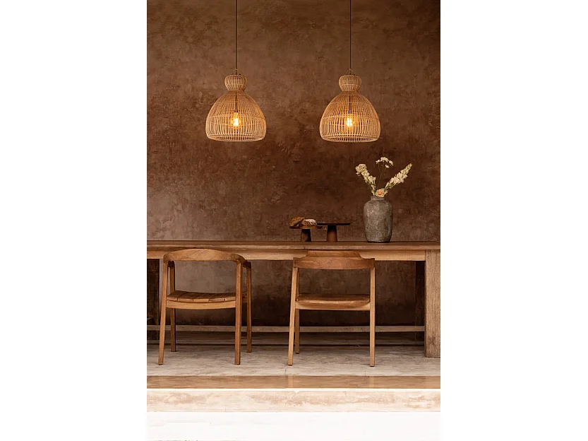 Die Matcha Whisk Hängeleuchte - Natur - S