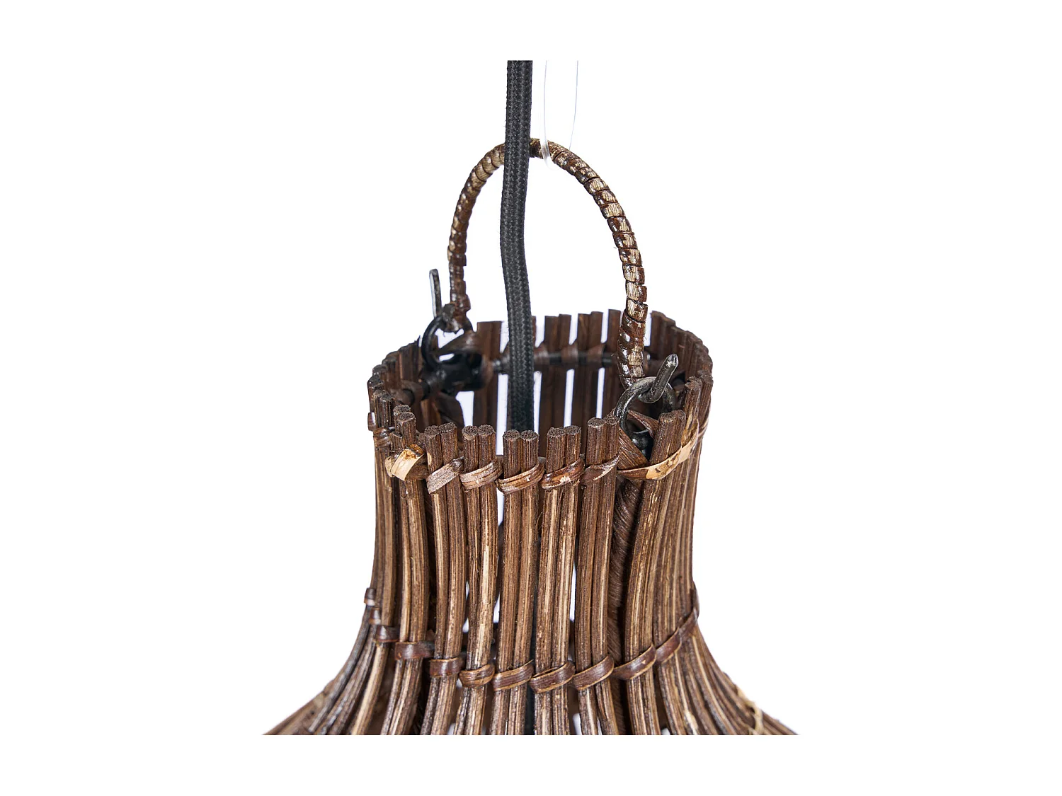 Die Oasis Tower Hängeleuchte - Dunkles Walnuss - XL