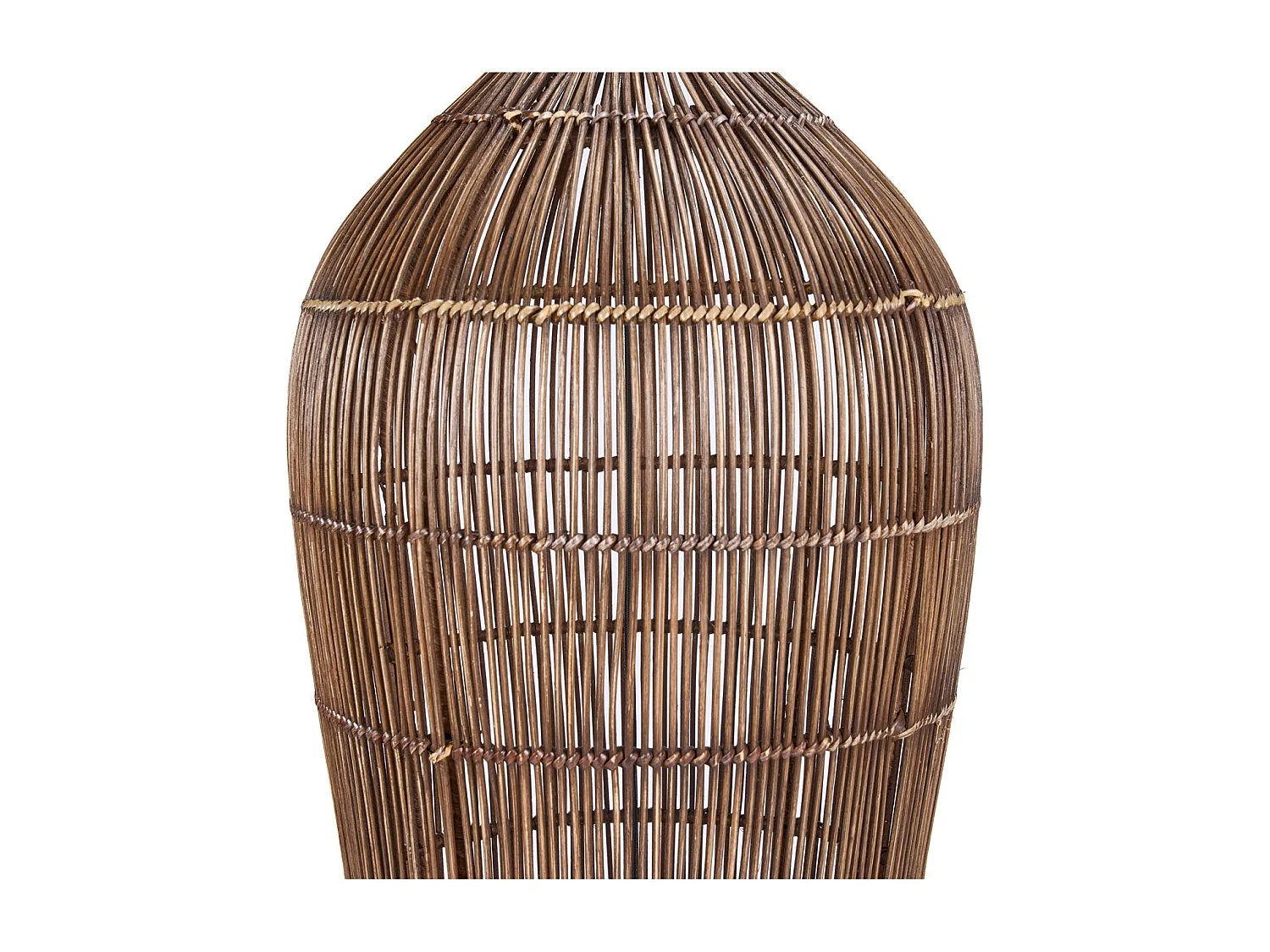 Die Oasis Tower Hängeleuchte - Dunkles Walnuss - XL