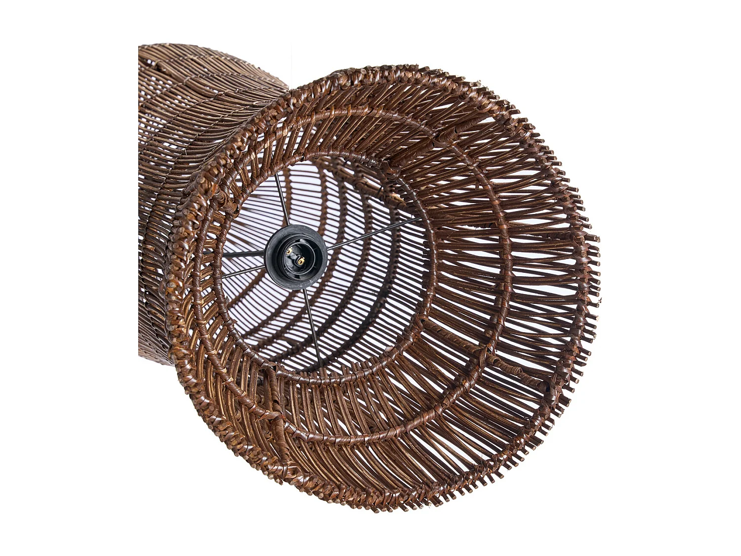 Die Oasis Tower Hängeleuchte - Dunkles Walnuss - XL